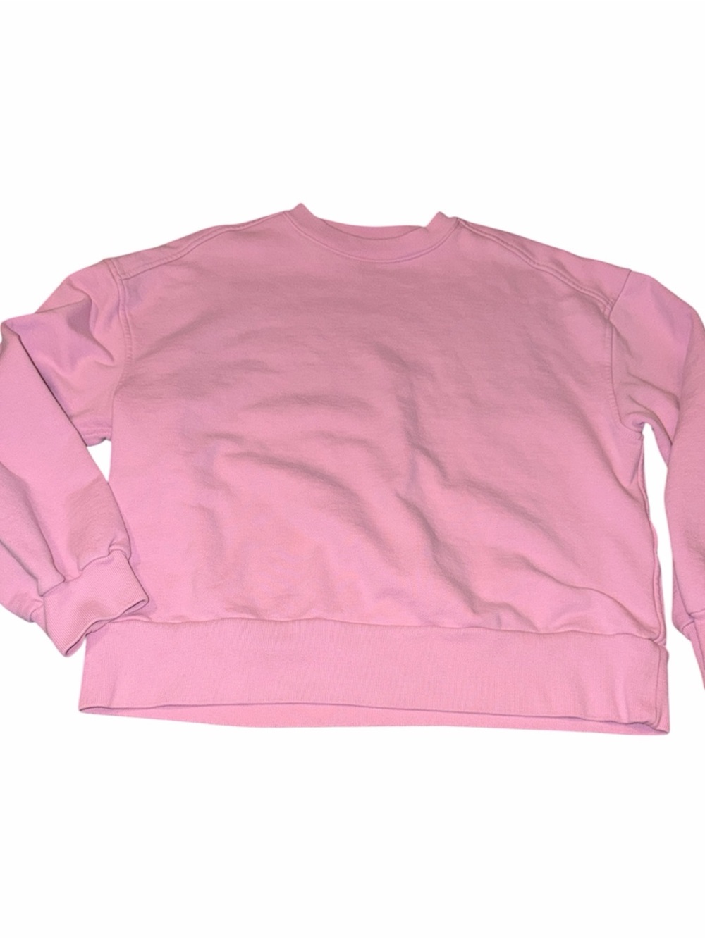 Everlane Pink Crew Neck Sweatshirt